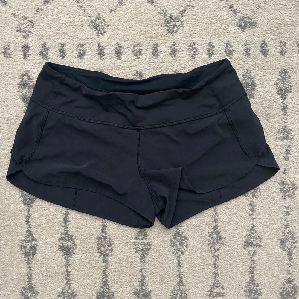 Lululemon Lined Shorts black size 8